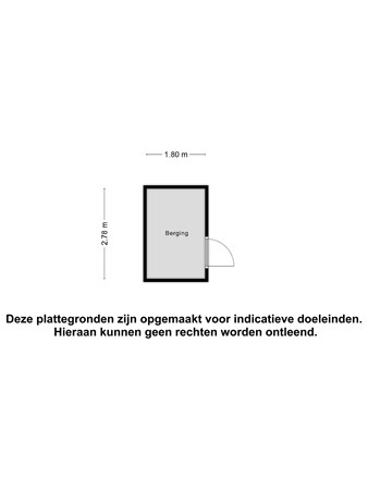 Floorplan - De Boei 5, 8302 ET Emmeloord